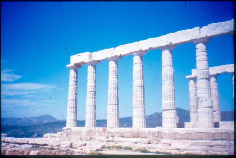 Sunion, Poseidon temploma
